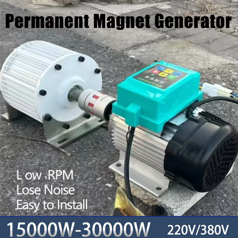 

Портативный генератор 20 кВт 220В/380В, генератор постоянного тока 110В, генератор переменного тока 30 кВт для фермы и кемпинга с дистанционным управлением, DIY