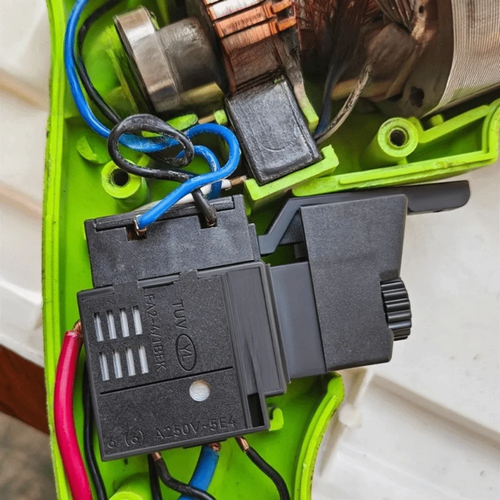 Lock On Function Electric Drill Speed Controller Switch Reversible Operation Plastic Power Tool Switch Miniature