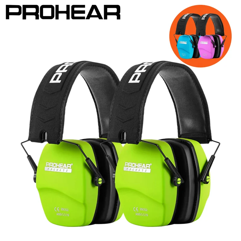 

PROHEAR 2 шт. тактические наушники складная защита слуха для стрельбы на открытом воздухе NRR 26 дБ пассивное шумоподавление защита ушей