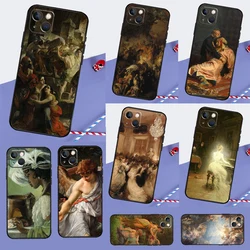 Renaissance Art Painting For iPhone 16 15 14 Pro Max Phone Case For iPhone 16 15 13 11 12 Pro Max Mini 7 8 Plus XS X XR Cover