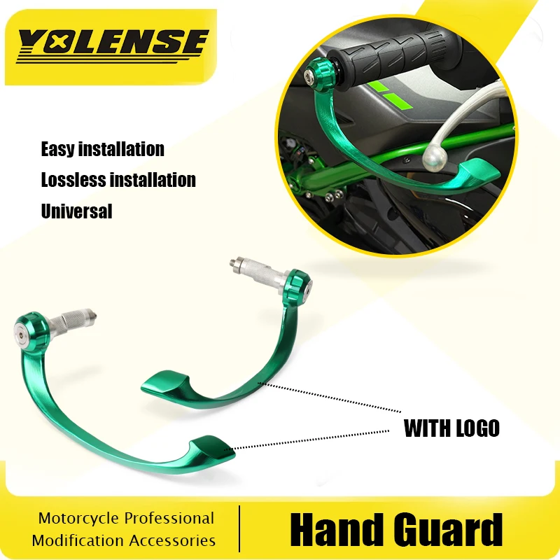 

Motorcycle Protect Handlebar Grips Guard Brake Clutch Levers Guard For ZX-25R ZX-4R ZX-4RR ZX-6R ZX-10R NINJA400 NINJA 500
