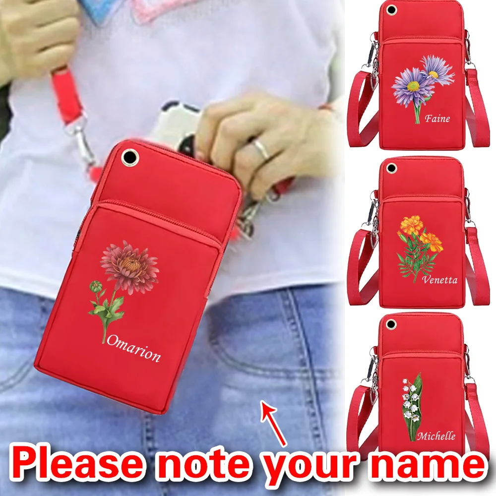 

Personalized Customized Square Messenger Bag Fashion Printed Pattern Small Bag Leisure Handbag Multifunctional Coin Purse