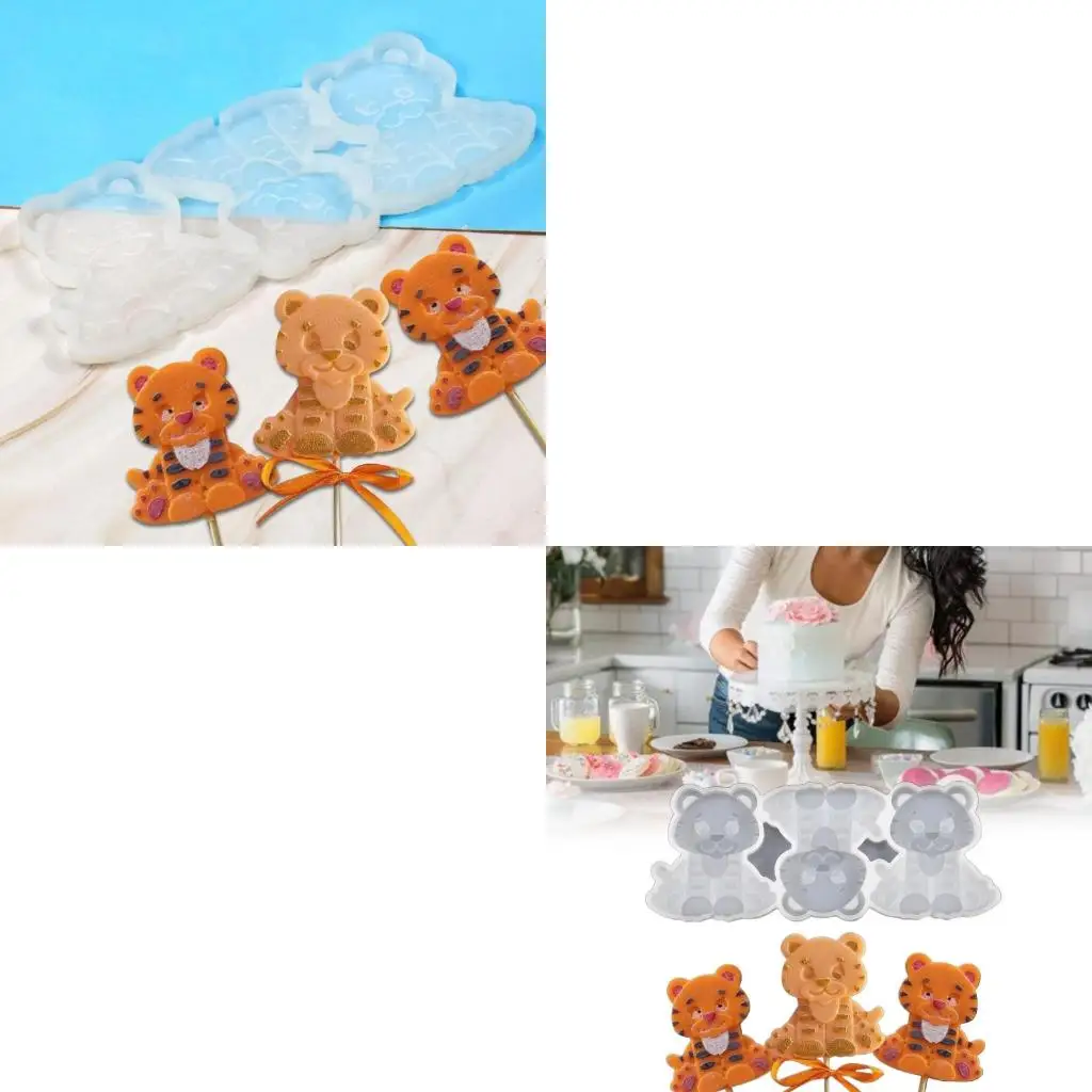 Lollipop Moulds Home DIY Chocolate Candy Baking Gadgets Gifts for Children