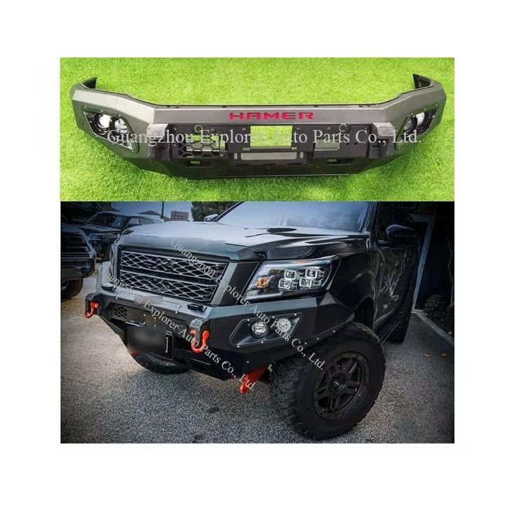

Car Steel Front Bumper Bar for Navara NP300 2021-2023 With Led Light Bracket Car 4X4 Accessories Car Bumpers for NP300