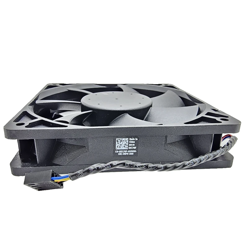 لمروحة تبريد AVC DATA1225B2GPS44 120 مم PWM، 12 فولت 148.9 CFM، 4300 دورة في الدقيقة، كرة مزدوجة لحافظة الكمبيوتر، وحدة المعالجة المركزية، الخادم، محطة العمل