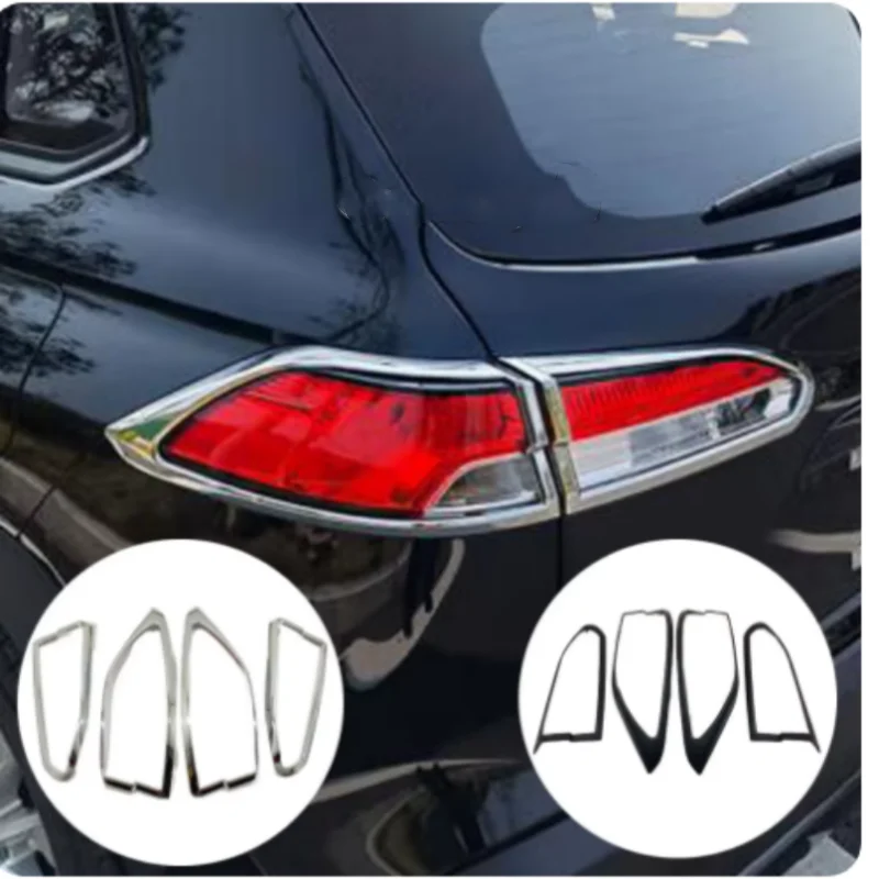 ABS Car Rear Tail Light Lamp Frame Eyebrow For Toyota Corolla Cross XG10 2020-2024 Decoration Cover Exterior Accessories