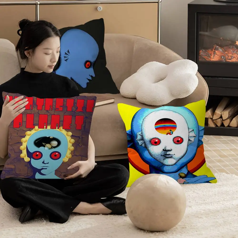 Fantastic Planet New Personalized Pillow Dust Cover Bedroom Kids Party Decoration Pillowcase Birthday Children Gift