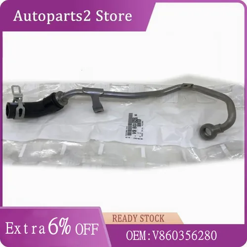 Imagen 1 del producto V V. 860356280 9806873980 9435233680 Tubo de agua del motor 1341J1 usado para Peugeot 208 3008 308 RCZ CitroenC4 C5 1.6T
