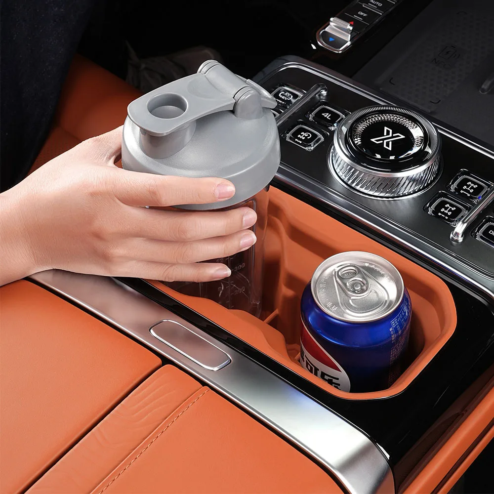 

Силиконовая накладка для центрального слота для чашки управления для Chery Jetour G700 2025 2026, аксессуары для модификации автомобиля, водонепроницаемая, легко чистится