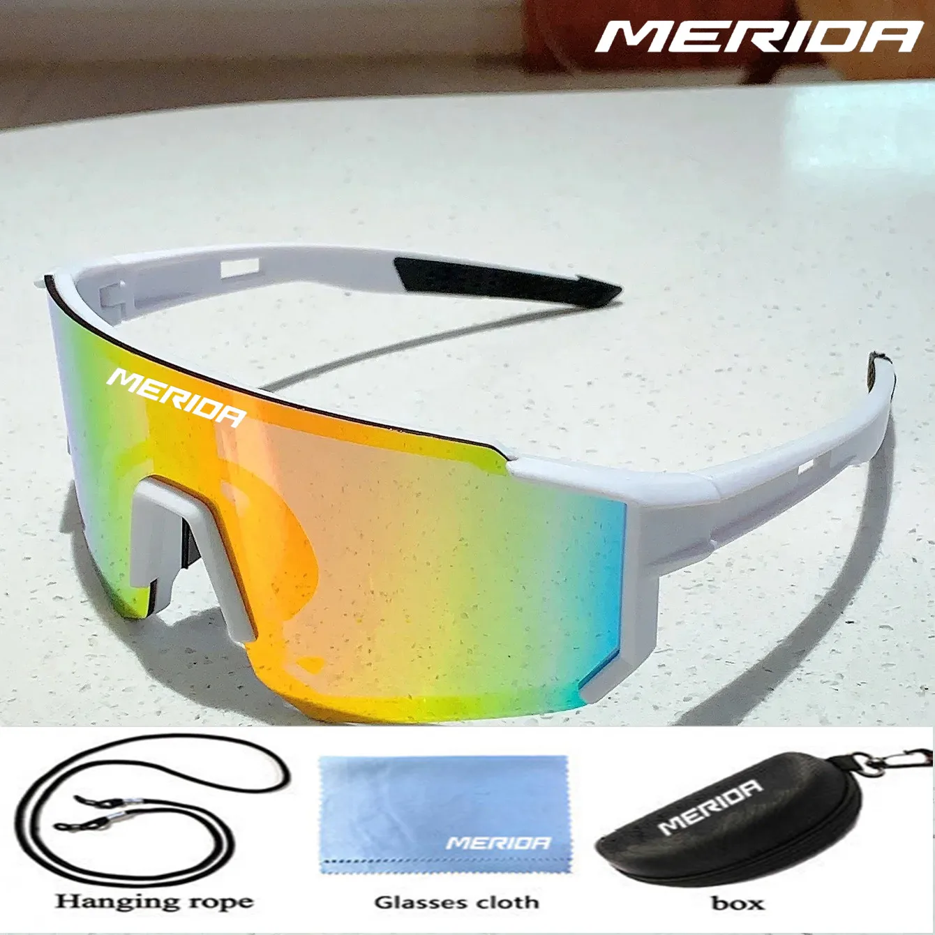 

MERIDA.High quality UV400 glasses are used for outdoor play and photography Hunting Cycling and mountain climbing goggles
