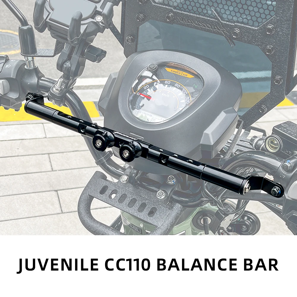 カブ-cc110-オートバイクロスバー、アルミ合金、オートバイバランスバー強化レバーホンダクロスカブ-cc110-ja60-に適合