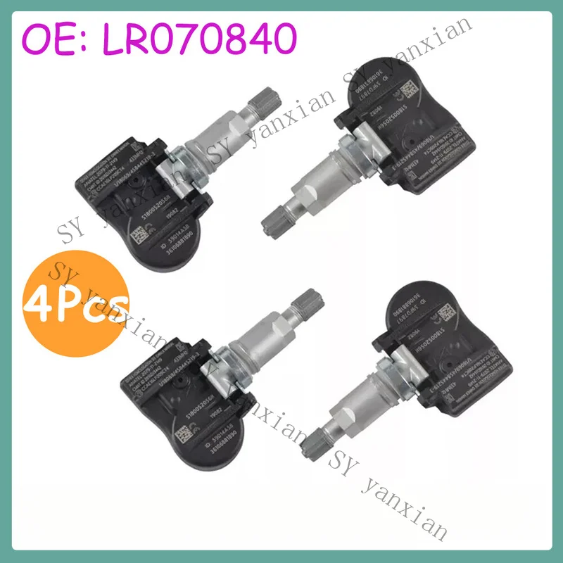 SY+ 4x Tire Pressure Sensor TPMS 433MHz For Land Rover Range Rover Sport LR070840