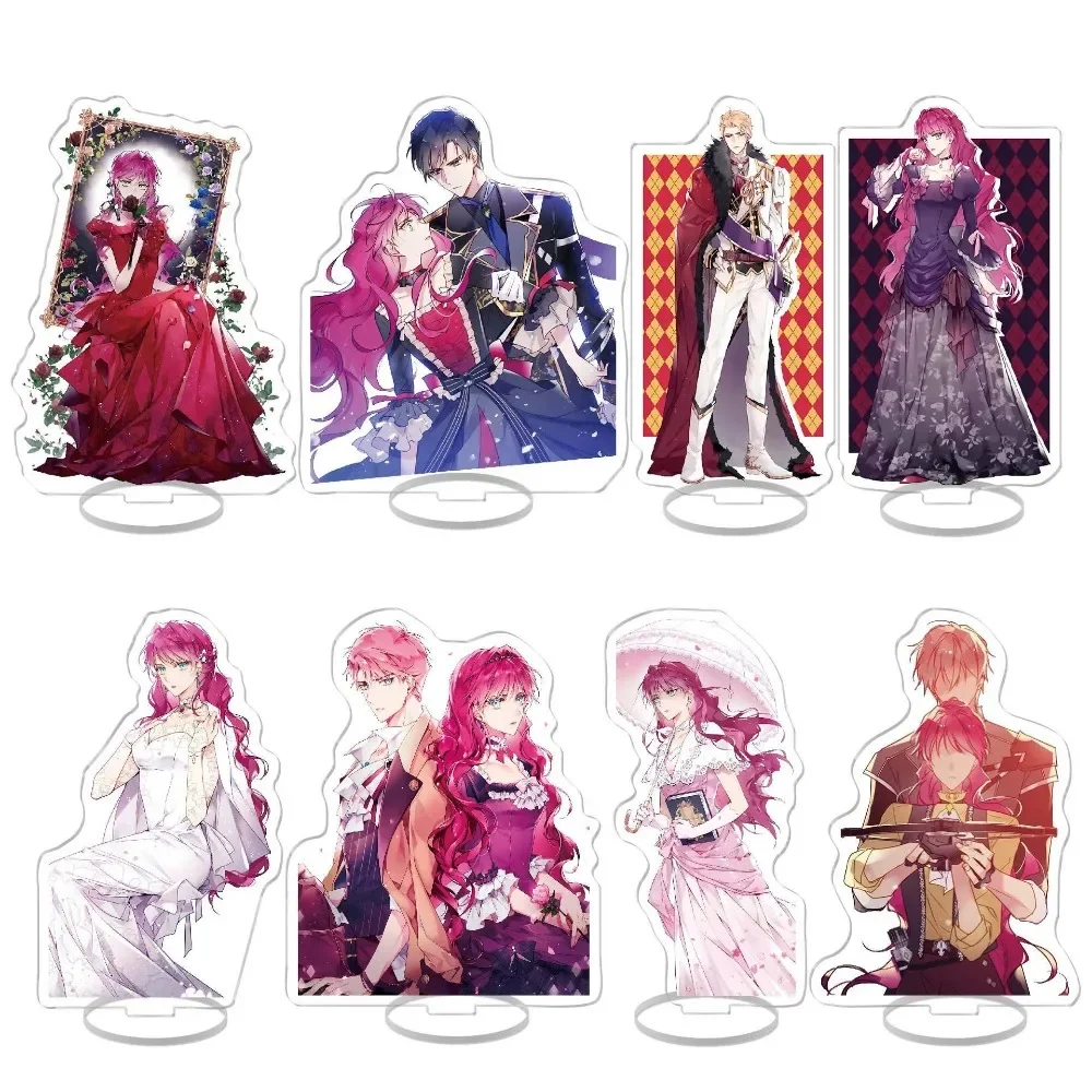 Anime Peripheral Male Master of The Cartoon Love Hand Game Is Very Dangerous Around Acrylic Standing Card Two Yuan Decoration