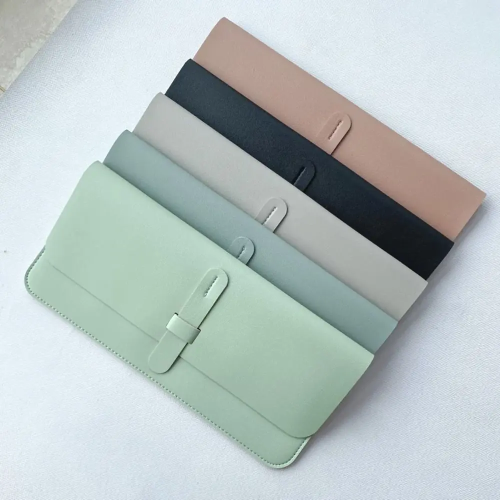 Dustproof Wireless Keyboard Sleeve PU Leather Anti-Shock Keypad Pouch Portable Ultra Slim Protective Case for Logitech K380