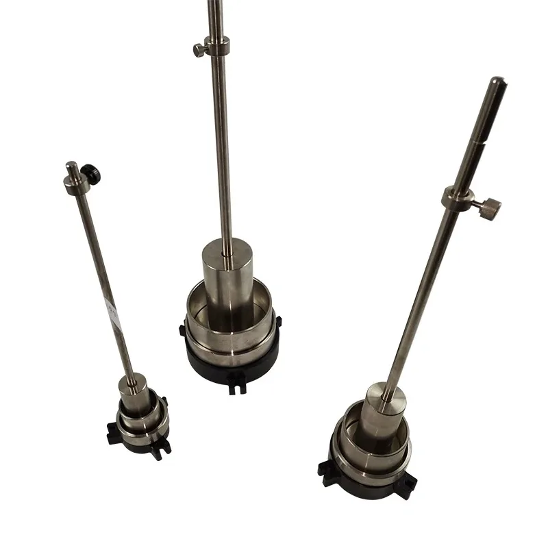 OvO Shop Triaxial Compactor 38, 39.1, 50 Mm for Geotextile Hammer and Sample Maker
