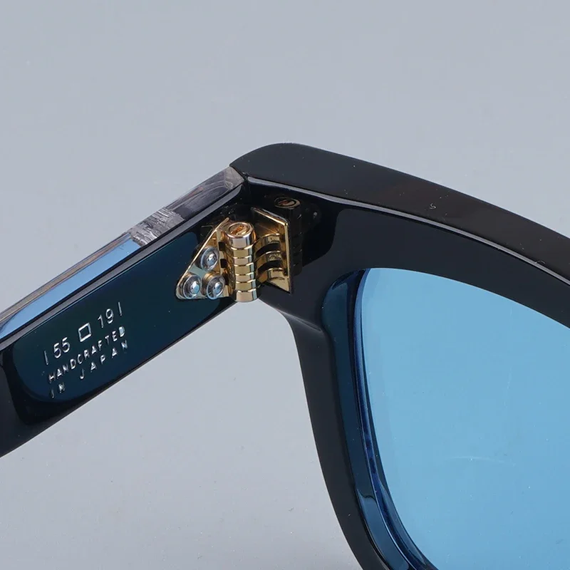 نظارات شمسية JMM Molino كبيرة مربعة وسميكة من الأسيتات مصنوعة يدويًا في اليابان Uv400 للرجال والنساء نظارات كلاسيكية فاخرة