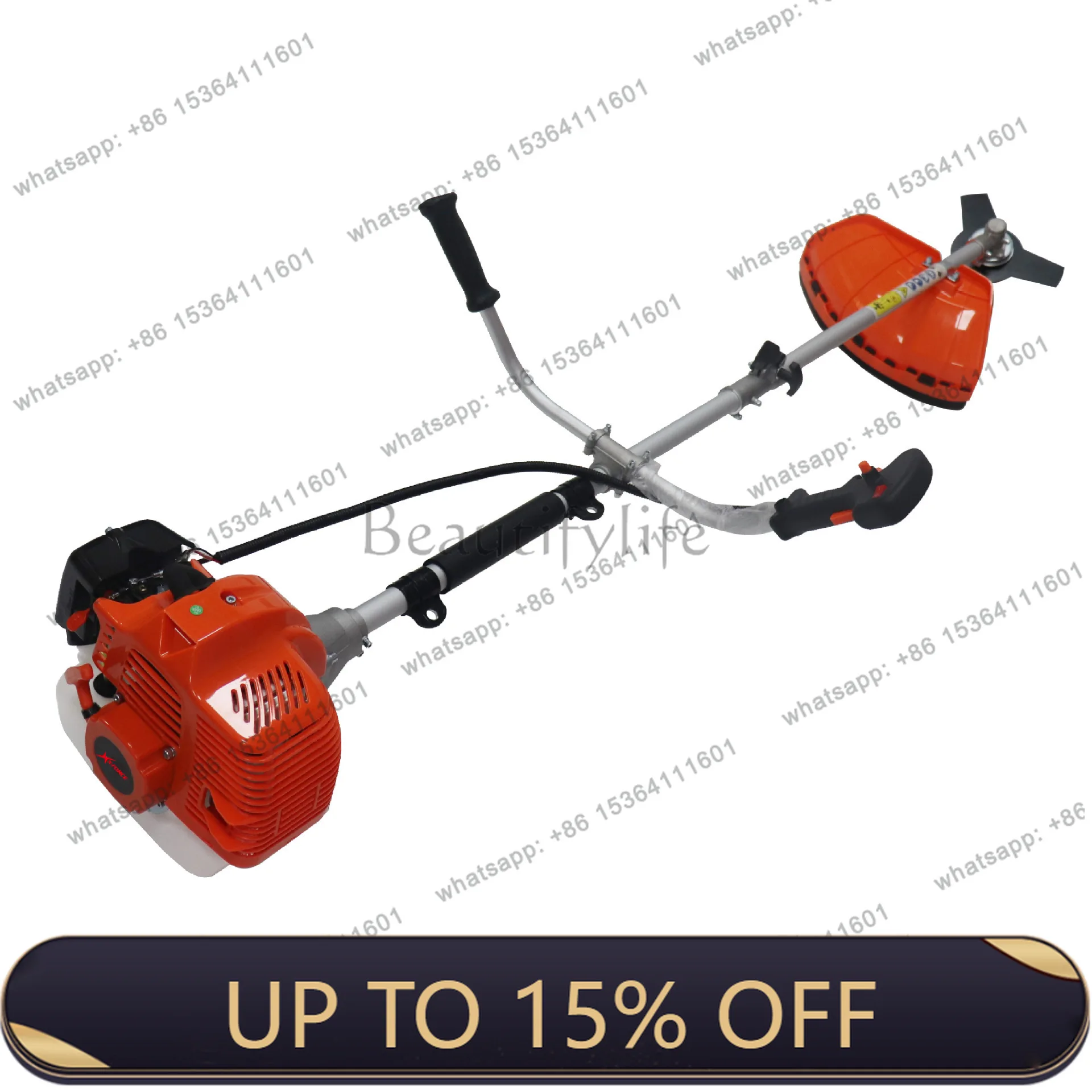 44-5 lawn mower 1.47kw high-power lawn mower two-stroke multi-function side-mounted garden brush cutter
