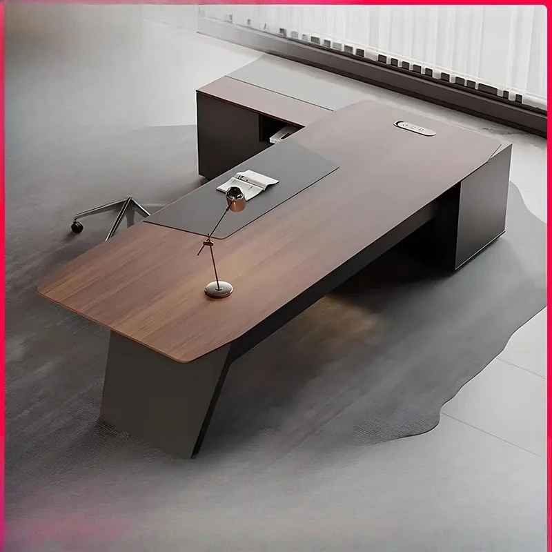 Luxury Manager Desk Large Simple Modern President Office Furniture High End Supervisor Desk