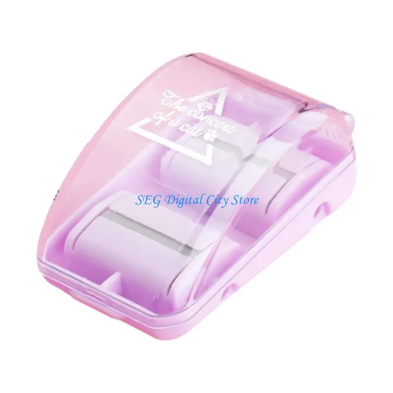 

U75B Small Eraser Shavings Cleaner for Writing Desktop Roller Cleaner with Eraser for Student Artists Office Professional