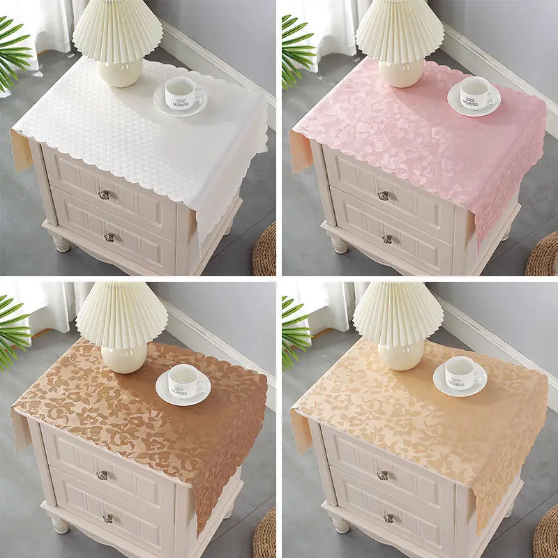 

Nightstand cover cloth table mat TV cabinet cover cloth household dust cloth Microwave oven multipurpose towel