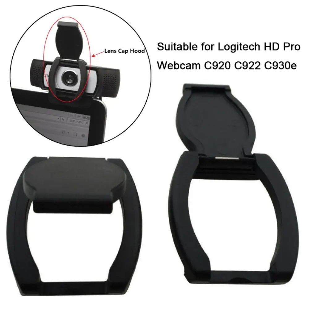 Cubierta de Lente de Privacidad de Plástico, Antipolvo y Anti-Espionaje para Cámara Web Logitech HD Pro C920 C922 C930e