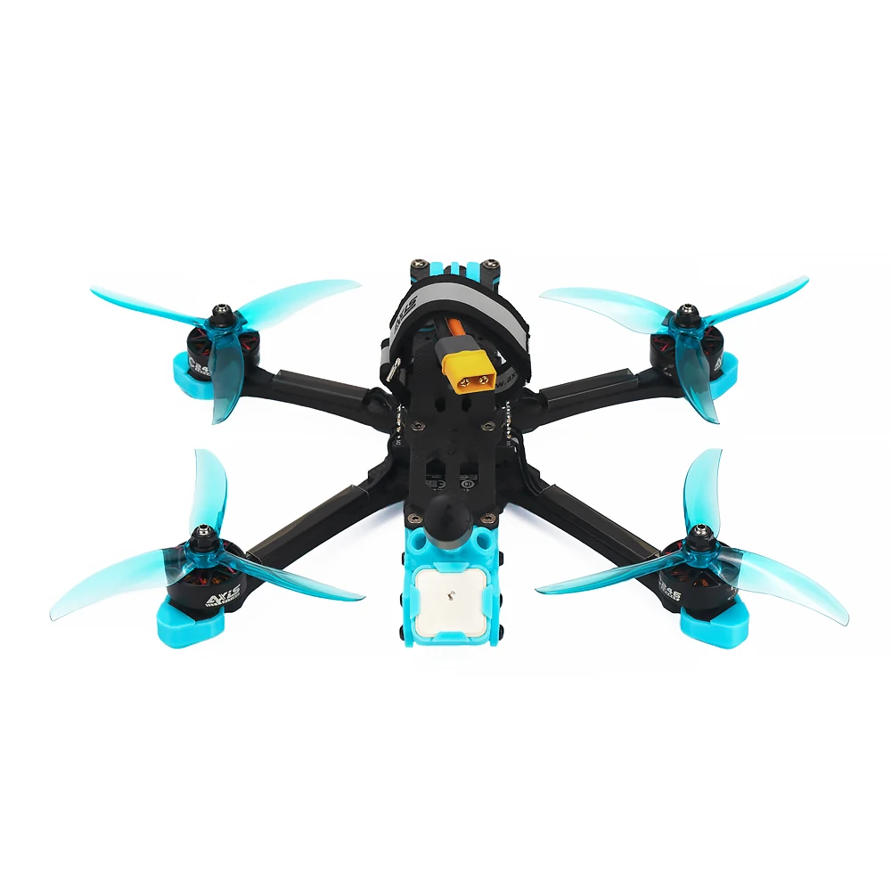 

Axisflying MANTA5 5-дюймовый гоночный дрон DJI O3 Air Unit FPV BNF с GPS Deadcat-DC Freestyle -6S, зеленый, ПВХ+карбоновая пластина