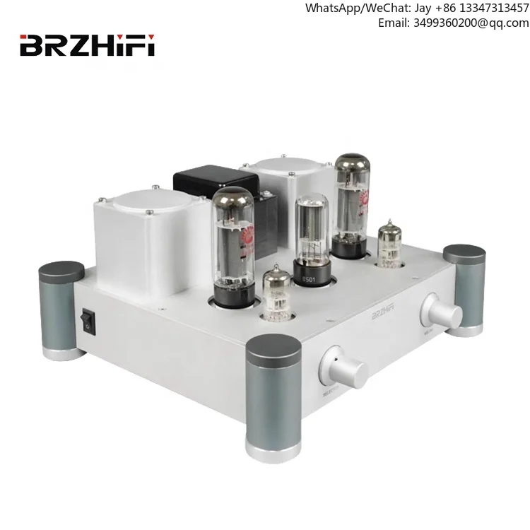 

Усилитель A20, полностью алюминиевый, на ламах EL34, Hi-Fi, 10 Вт * 2, стерео, с трансформатором Z11, однополярный, класс А, ламповый усилитель