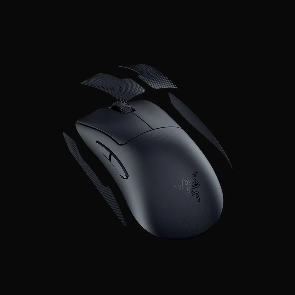 Razer DeathAdder V3 Pro wireless mouse for electronic games, device with ultra lightweight optical sensor, 63G, 30K DPI,