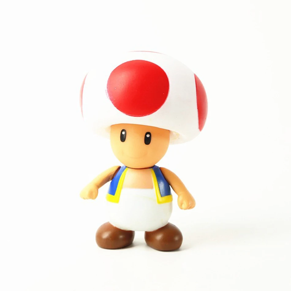 Gioco Super Mario Bros Cartoon Dolls modello Anime figure Luigi Yoshi Mario creativo modello da collezione giocattoli per bambini regalo di