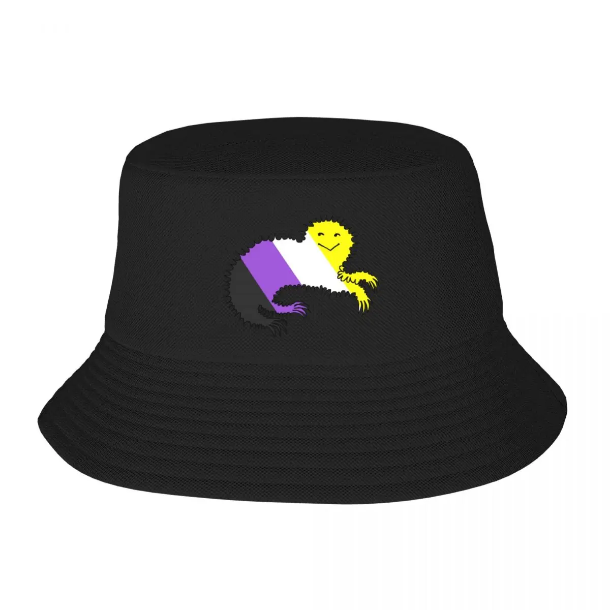 

nonbinary demon Bucket Hat Golf Hat Custom Cap sun hat Women's Beach Visor Men's