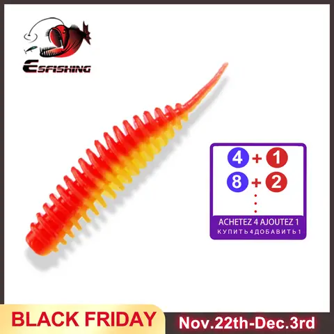 Fishing Worm Lure Tanta 38mm 90mm esfishing