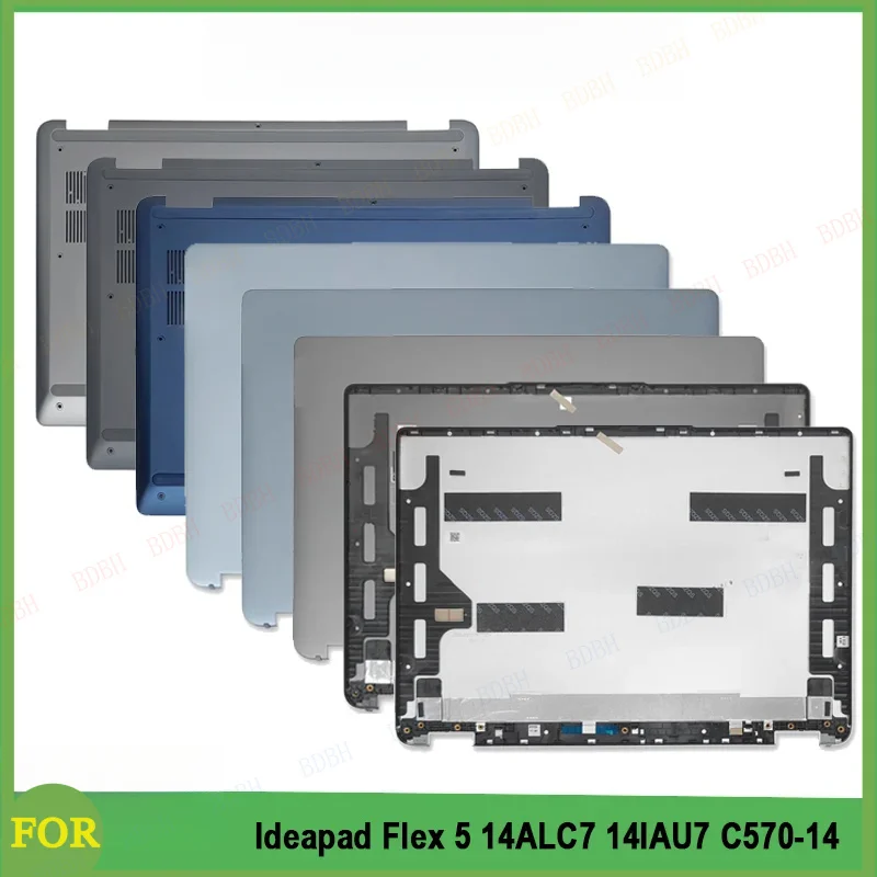 

Новая задняя крышка/нижний корпус для ноутбуков Ideapad Flex 5 14ALC7, 14IAU7, C570-14 (замена)