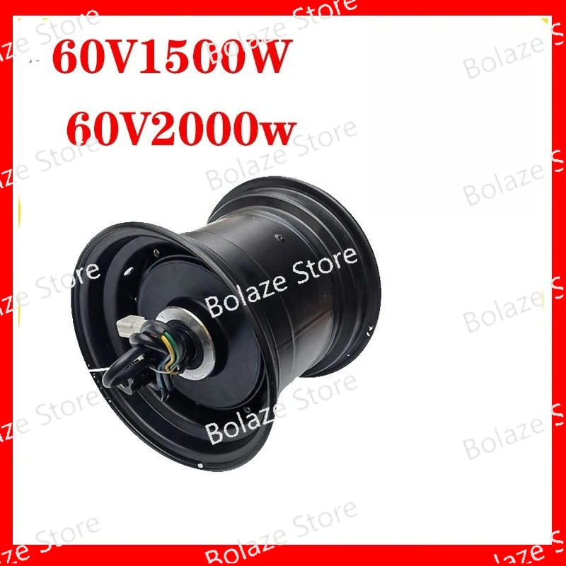 QS273 17inch 8000W In-Wheel Hub Motor 50H V3 Type for Electric Moped Motorcycle