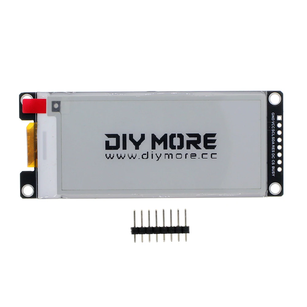 2,9 Zoll E-Paper-Displaymodul 296x128 SPI SSD1680Z E-Ink-Bildschirm Ultra-Niedriger Stromverbrauch DC 2,2–3,7V Farb-E-Ink-Display für DIY IoT – Detail 4