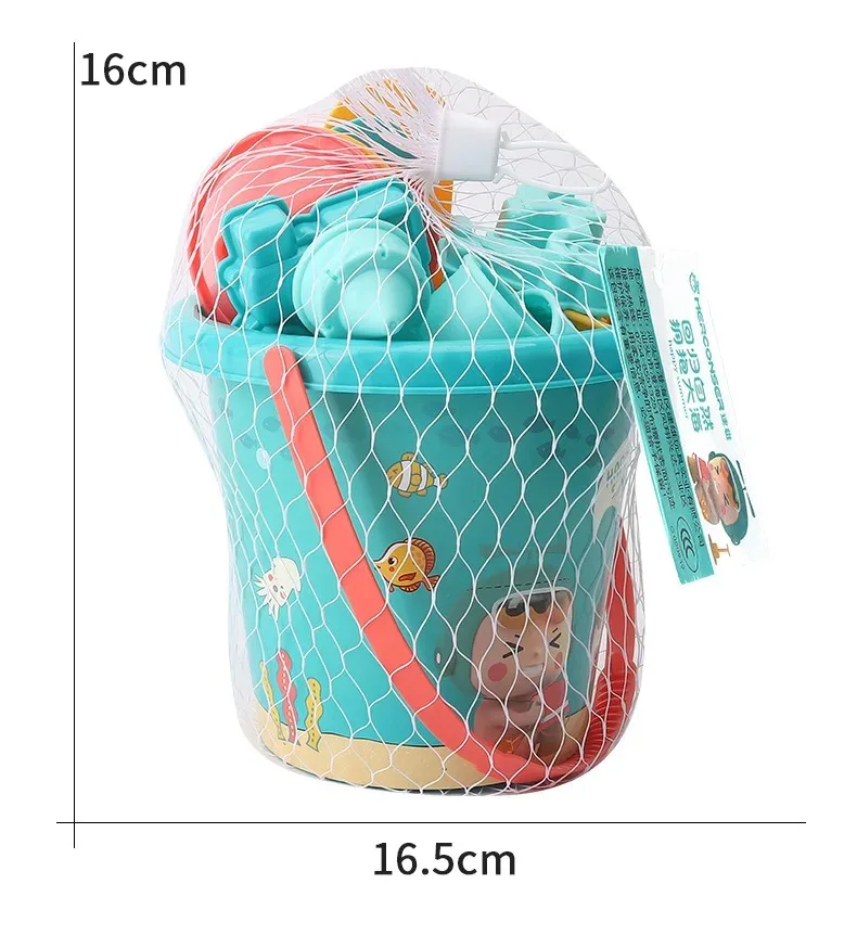 Ensemble de voiture jouet de plage pour enfants, 18 pièces, pelle, creuser du sable, jeu de plage en plein air, ensemble de seau de plage