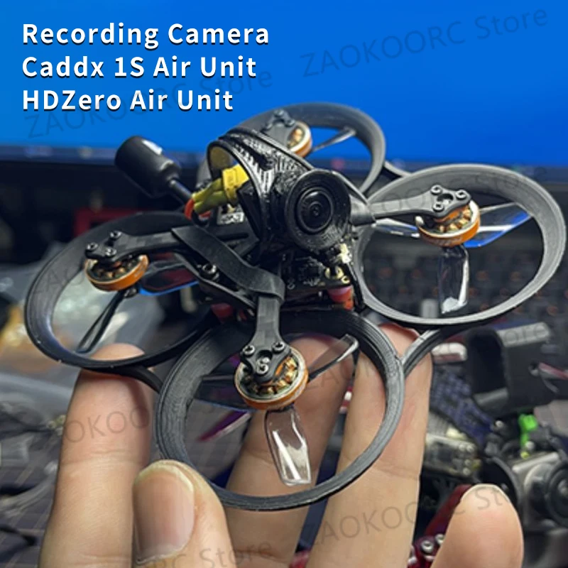 ACK75 Attacking Chicken FPV Frame KIT Transform Mobula6 Mobula7 Modify 1S/2S/O3 For RC FPV Tiny Whoop DIY