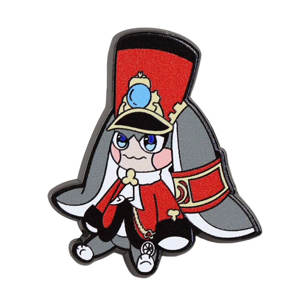 هونكاي: ستار السكك الحديدية بوم المينا بروش غالاكسي مغامرة لعبة قطار موصل لاعب دليل Npc دبوس المشجعين الطرفية هدية شارة الوصول