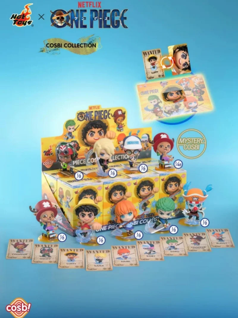 

Коллекционная серия Hottoys One Piece Cosbi: Загадочная коробка-сюрприз, модная коллекционная фигурка, украшение, подарок на день рождения