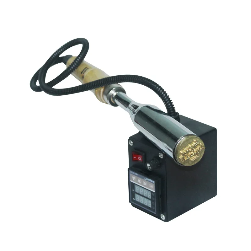 300 واط 110/220 فولت شعار آلة النقش يده آلة نقش الجلود التدفئة الكهربائية الحرف اليدوية البلاستيك/الخشب/الجلود/الورق