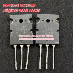 5pairs/lot Original 2SA1943 2SC5200 A1943 C5200 TTA1943 TTC5200 TO-3PL Audio Pairing Power Tube