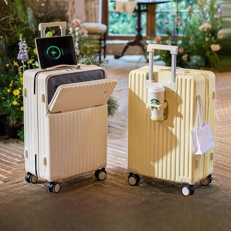 

Multi-Functional 26 Inch Chepoint Lage Small Travel Carry-On Suitcase Women's New 2024 Men's Open-Mouthed Pullman Bag