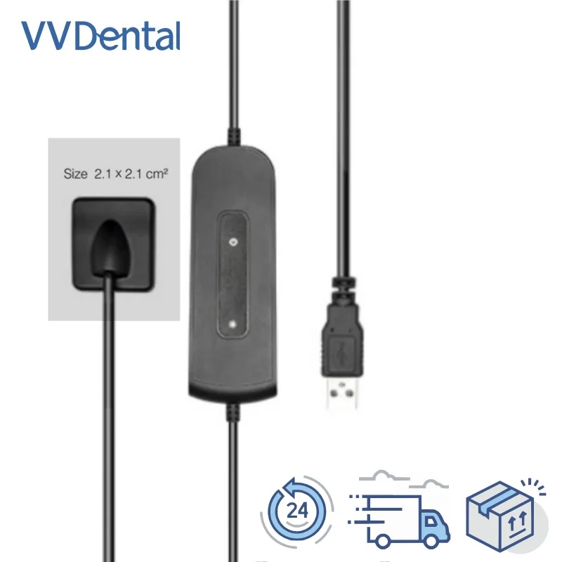 

Стоматологический портативный датчик VV, рентгеновский R1, 0,8 мм, цифровой датчик радиовизиографа, система внутриротовой визуализации, HD-изображение, стоматологические лабораторные инструменты