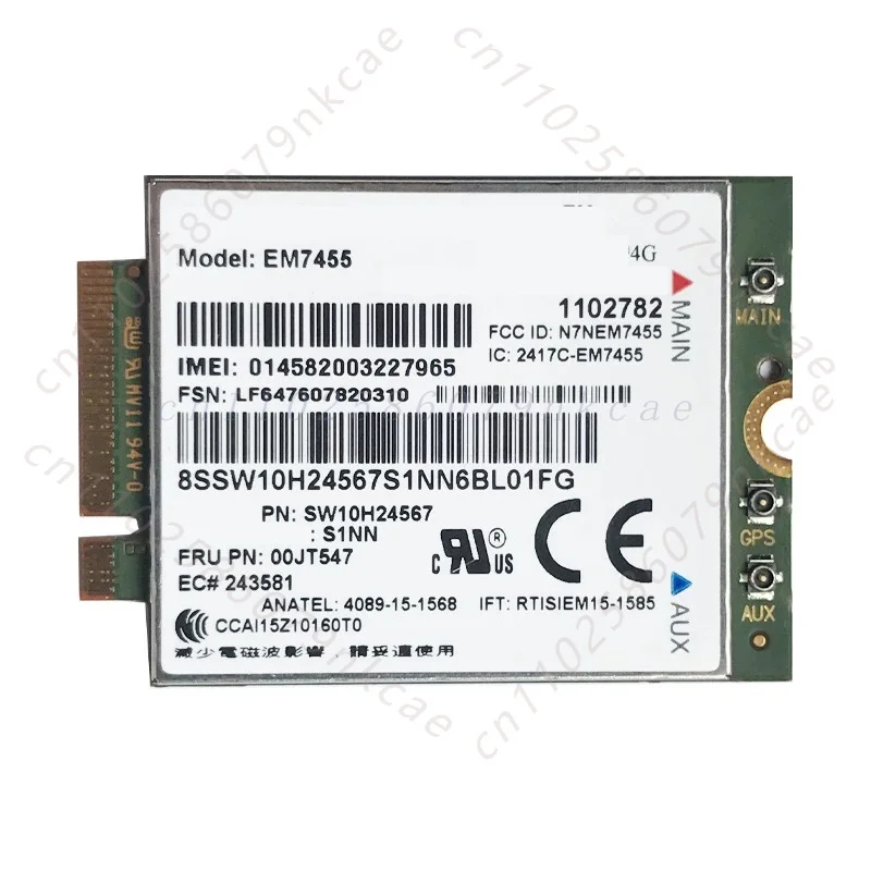 Original for X270T470T470S T470P P51P71S 2017 X1 4G Modular Network Card EM7455
