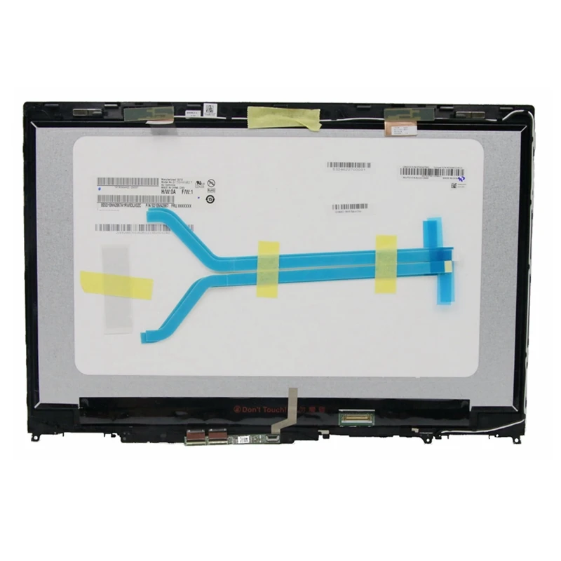 Para lenovo ideapad flex 5-15 5-1570 80ca 80xb 15.6 fffhd 1920 × 1080 b156han02.1 lcd assembléia digitador da tela de toque fru 5d10n46974