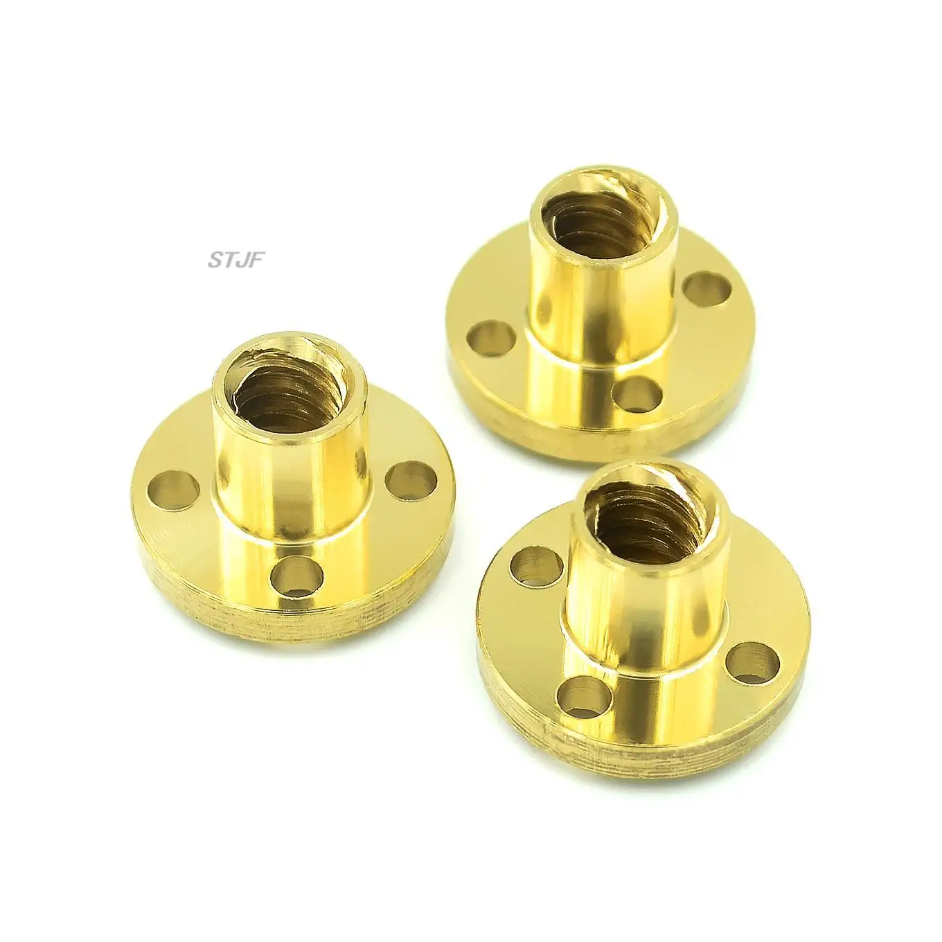 3D printer parts   Copper Trapezoidal Screw Nut for T8 Screw T8 nuts stepper motor, rail screw