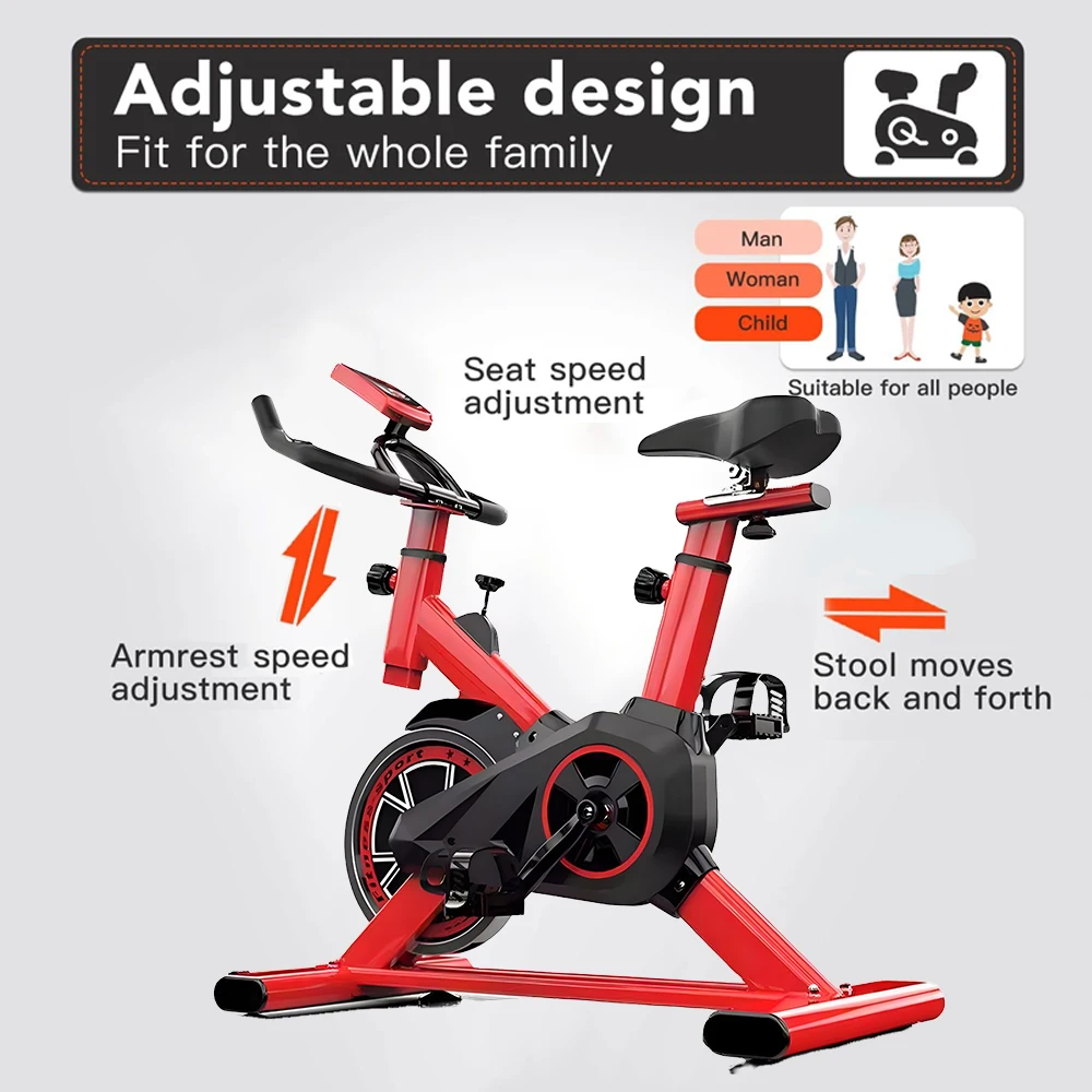 Proveedor Profesional de Equipos de Fitness de Lujo, Bicicleta de Spinning para Pérdida de Peso en Interiores