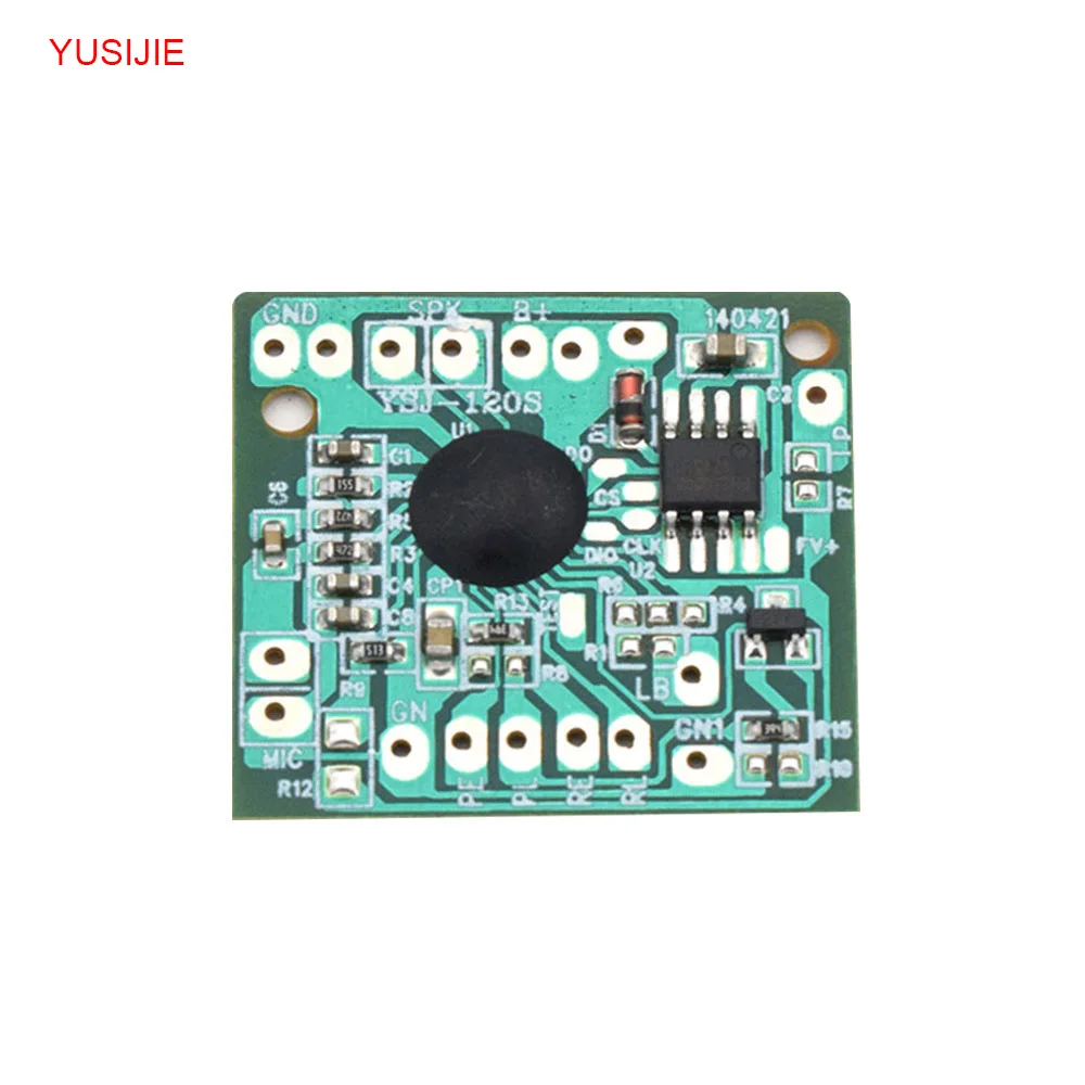 Recording module 30 seconds 120 seconds high-quality sampling rate message DIY kit recording module yusijie-R120S