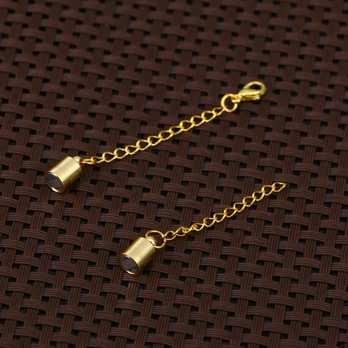 

10pc Silver Magnetic Clasps Stainless Steel Necklace Extenders Easy Install Disassemble Jewelry Linker Lobster Clasp