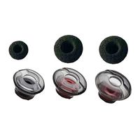 Earplugs For Plantronics Pro/Pro Hd Eartips V5200 Replacement Silicone Foam Earplugs Earbuds Tips Black Foam Eargels Accessories