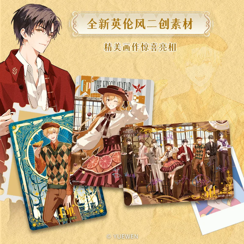 การ์ด 100% สนุก King'S Avatar การ์ด Honor Tea Party อะนิเมะคอลเลกชันการ์ดกล่องลึกลับเกมกระดานของเล่นเด็กวันเกิดของขวัญ